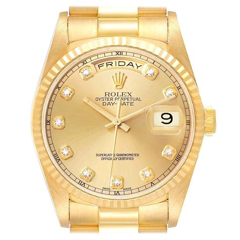 orologio da polso rolex con cinturino in oro e diamanti|Sito ufficiale Rolex.